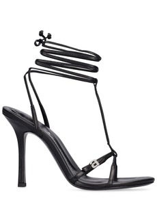 Alexander Wang 105mm Lucienne Leather Thong Sandals