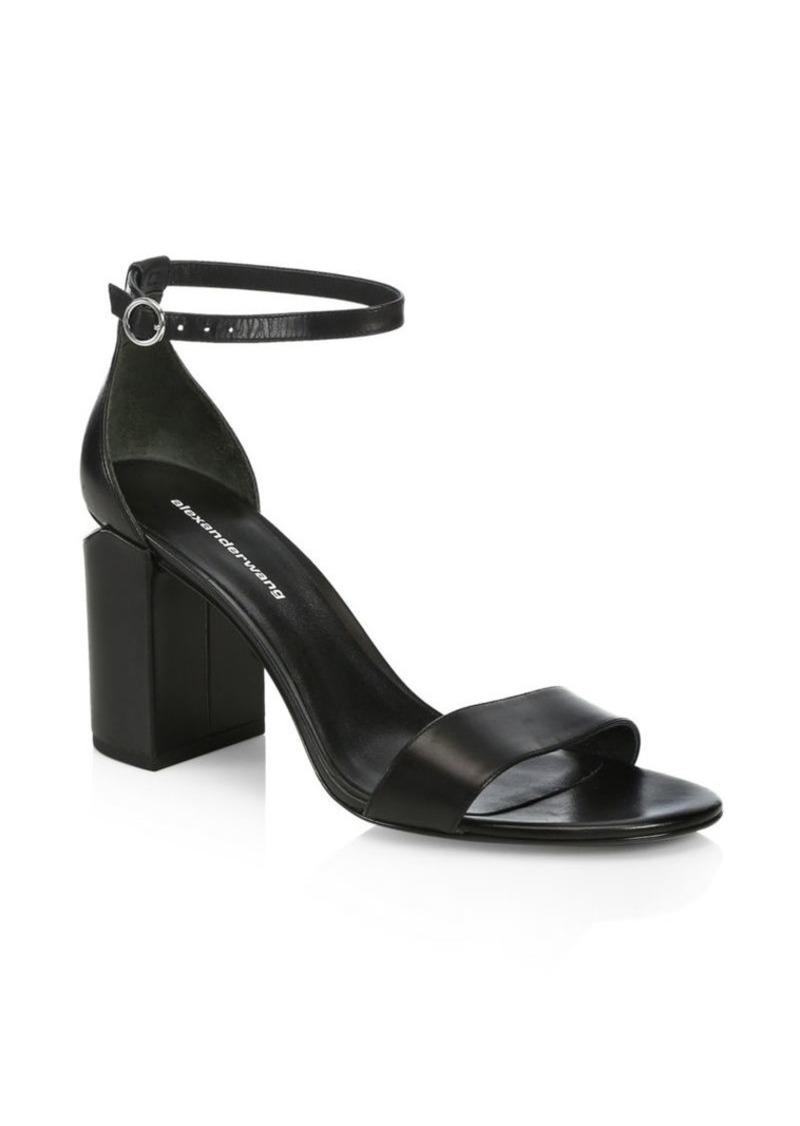 Abby Leather Ankle Strap Sandals