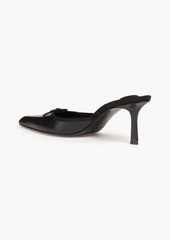 Alexander Wang - Black Viola 65 embellished leather mules - Black - EU 36.5