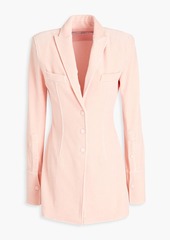 Alexander Wang - Cotton-blend velour jacket - Pink - US 2