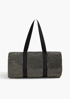 Alexander Wang - Crystal-embellished shell weekend bag - Black - OneSize