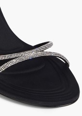 Alexander Wang - Dahlia 50 crystal-embellished neoprene mules - Black - EU 39