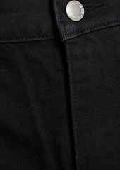 Alexander Wang - High-rise slim-leg jeans - Black - 25