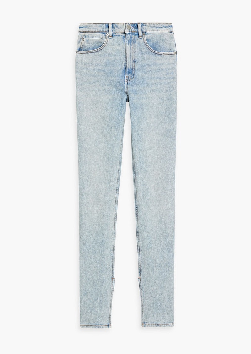 Alexander Wang - High-rise skinny jeans - Blue - 24