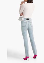 Alexander Wang - High-rise slim-leg jeans - Blue - 23