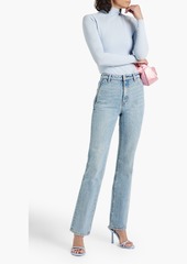 Alexander Wang - High-rise straight-leg jeans - Blue - 25