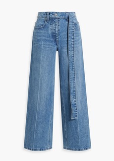 Alexander Wang - High-rise wide-leg jeans - Blue - 24