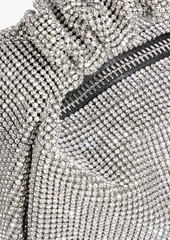 Alexander Wang - Scrunchie crystal-embellished woven tote - Metallic - OneSize