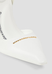 Alexander Wang - Viola leather pumps - White - EU 35