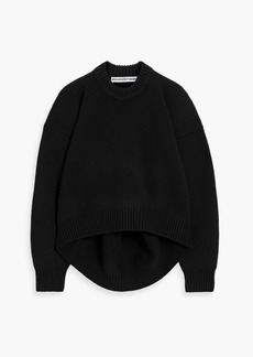 Alexander Wang - Wool-blend sweater - Black - XS