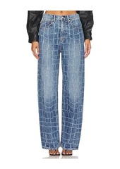 Alexander Wang Balloon Jean Croc Rip