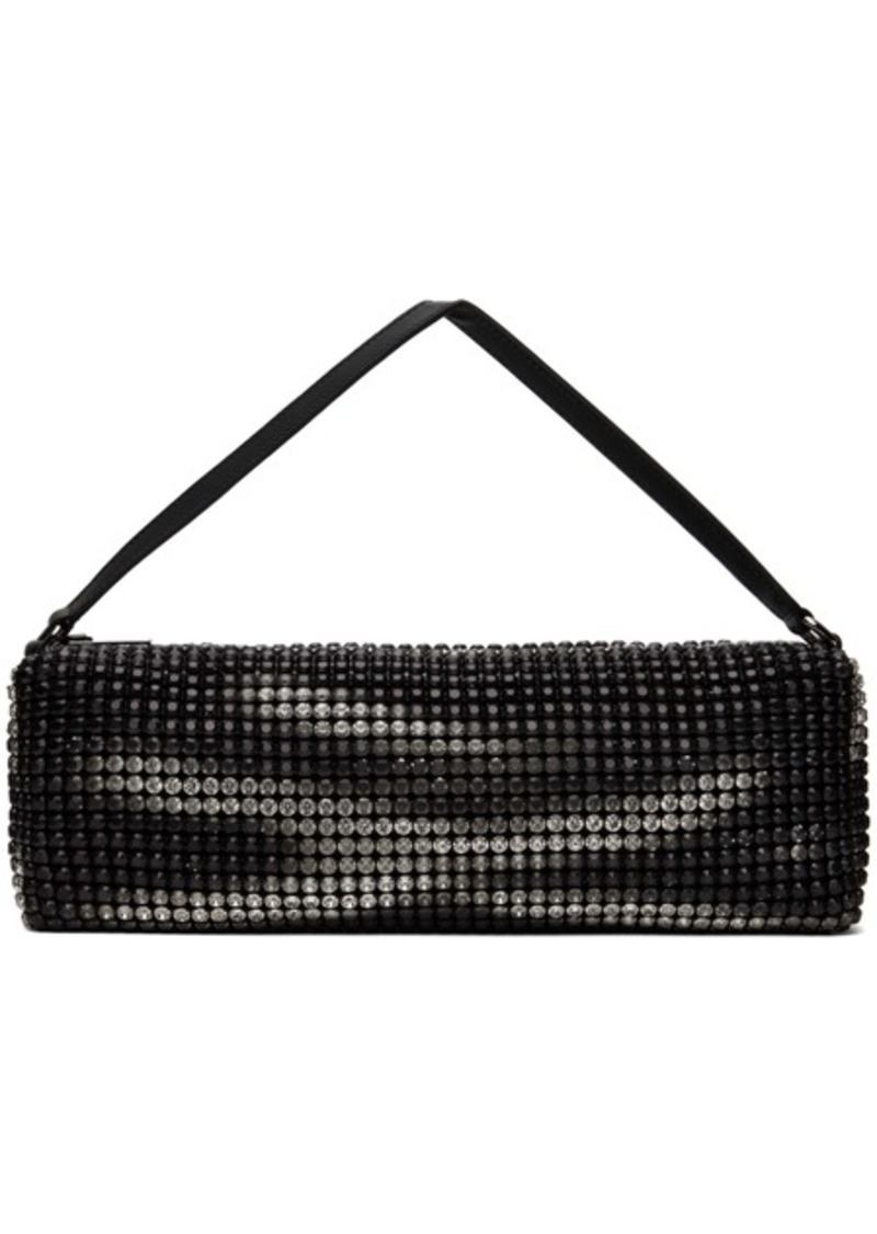 Alexander Wang Black & Silver Heiress Flex Bag