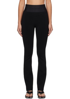 Alexander Wang Black Bootcut Trousers