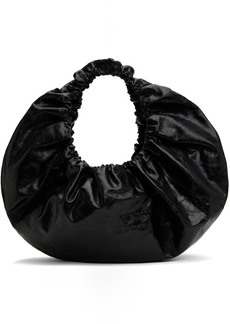 Alexander Wang Black Crescent Large Crackle Bag