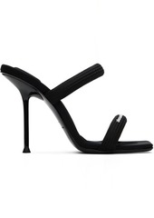 Alexander Wang Black Julie Padded Nylon Heeled Sandals