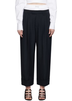 Alexander Wang Black Layered Trousers