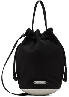 Alexander Wang Black Mini Dome Bucket Bag