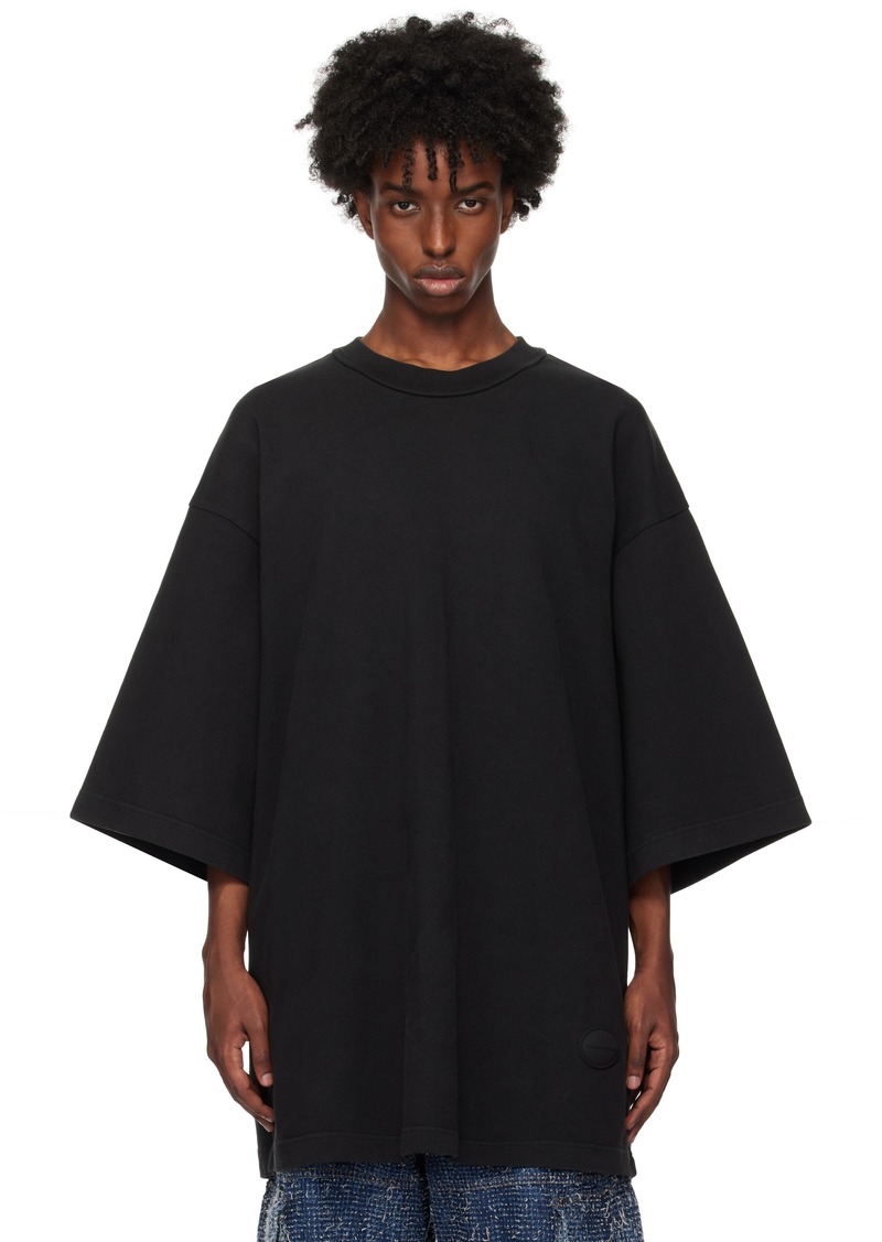 Alexander Wang Black Oversized Drop-Sleeve T-shirt