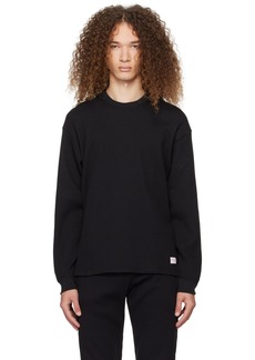 Alexander Wang Black Patch Sweatshirt