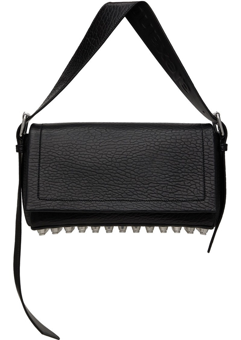 Alexander Wang Black Ricco Medium Flap Bag