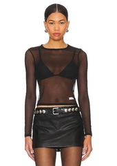 Alexander Wang Bodycon Long Sleeve Tee