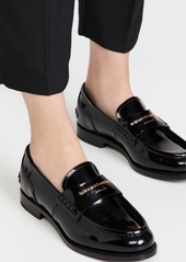 Alexander Wang Carter Logo Letters Loafers