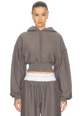 Alexander Wang Cropped Zip Up Jacket