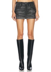 Alexander Wang Crystal Mini Skirt