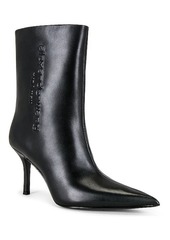 Alexander Wang Delphine 85 Ankle Boot With Silicone Logo