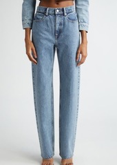 Alexander Wang Embellished Relaxed Straight Leg Jeans