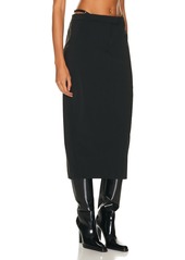 Alexander Wang Fitted G String Long Skirt