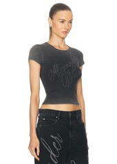 Alexander Wang Fitted T-shirt