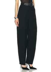 Alexander Wang Hi-waisted Trouser With Leather Belted Waistband