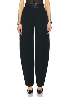 Alexander Wang Hi-waisted Trouser With Leather Belted Waistband