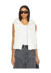 Alexander Wang Jacquard Channel Cropped Puffer Vest