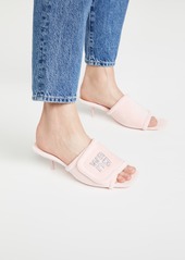 Alexander Wang Jessie Padded Logo Sandals