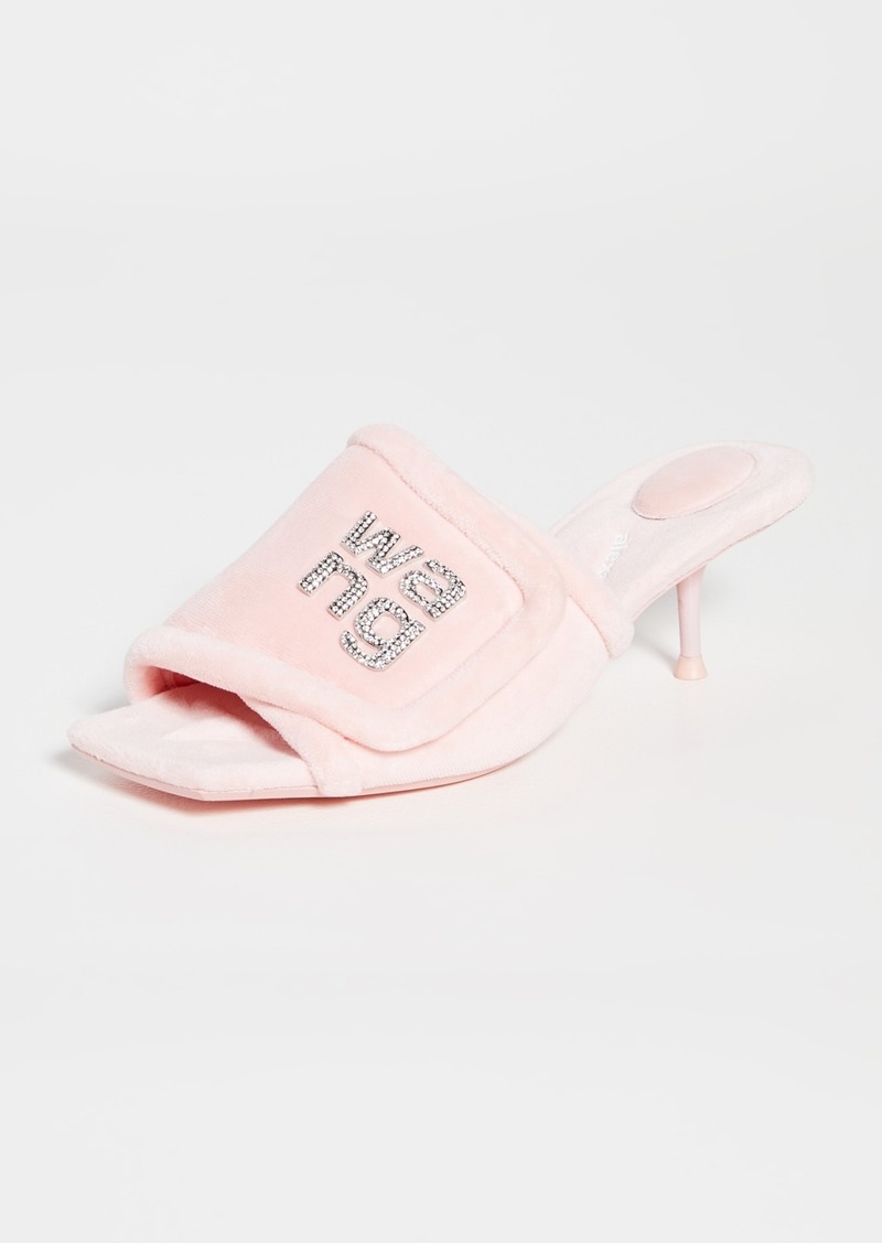 Alexander Wang Jessie Padded Logo Sandals