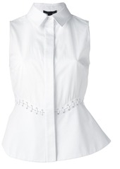Alexander Wang lace-up detail sleeveless blouse