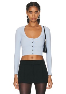 Alexander Wang Long Sleeve Cardigan