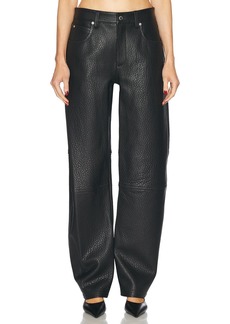 Alexander Wang Low Rise Wide Leg Pant