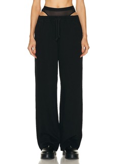 Alexander Wang Mesh Undie Track Pant