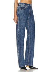 Alexander Wang Mid Rise EZ Relaxed Straight