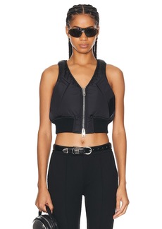 Alexander Wang Padded Shrunken Bomber Vest