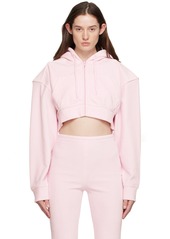 Alexander Wang Pink Padded Hoodie