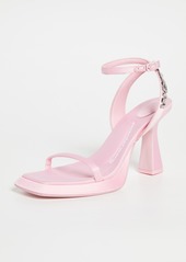 Alexander Wang Shannan Platform Sandals Prism Pink Satin