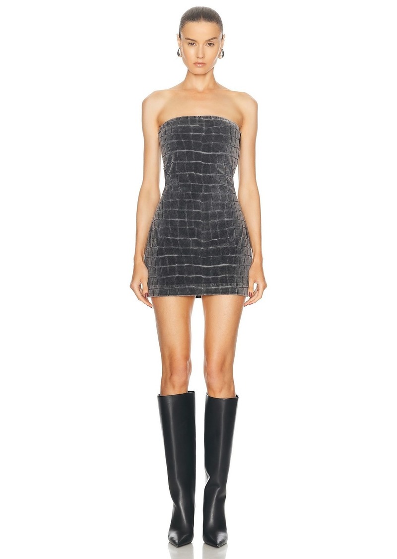 Alexander Wang Strapless Mini Dress