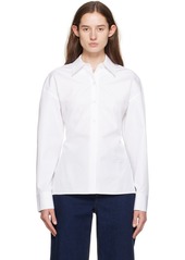 Alexander Wang White Paneled Shirt