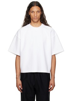 Alexander Wang White Puffed Logo Oversize T-Shirt