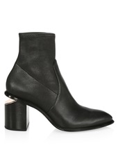 Alexander Wang Anna Rose Gold & Stretch-Leather Sock Boots