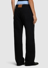 Alexander Wang Balloon High Rise Jeans W/boxers